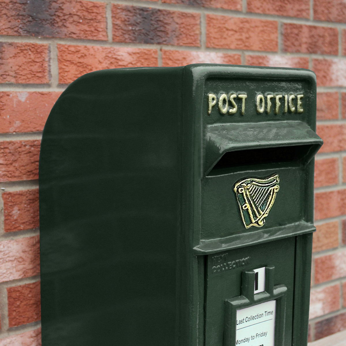 Briefkasten im Irischen Stil - Grün