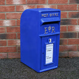 Briefkasten im Schottischen Stil - Blau