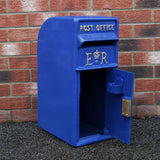 Briefkasten im Schottischen Stil - Blau