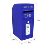 Briefkasten im Schottischen Stil - Blau