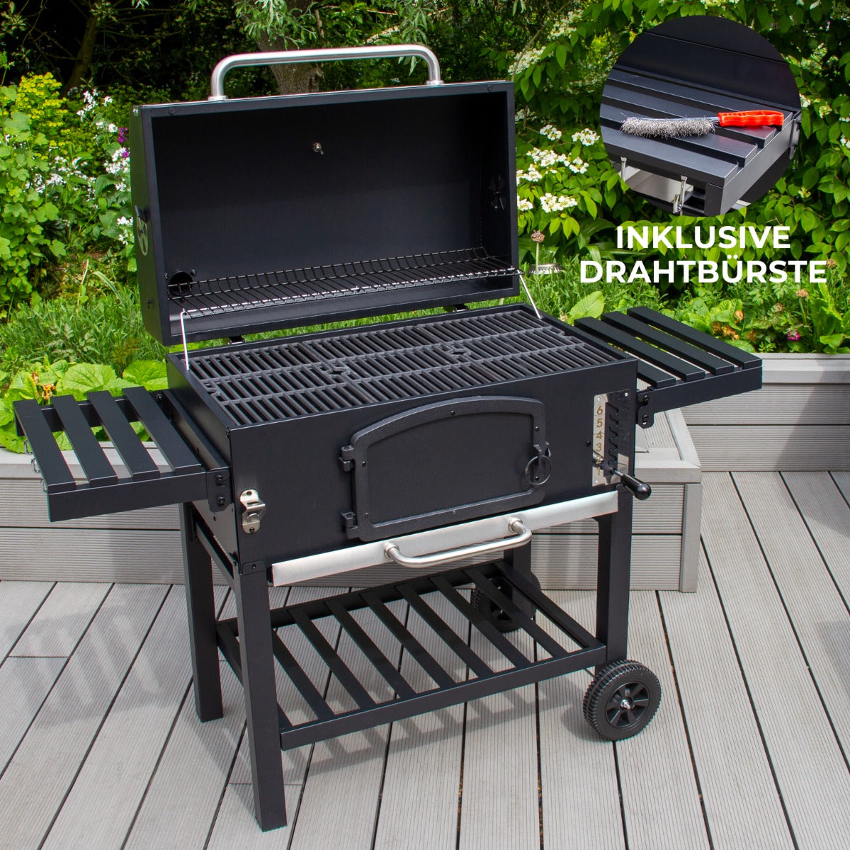 XXL Holzkohlegrill Smoker – Monster Shop DE