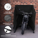 Motorrad-Schutzzelt L - Schwarz