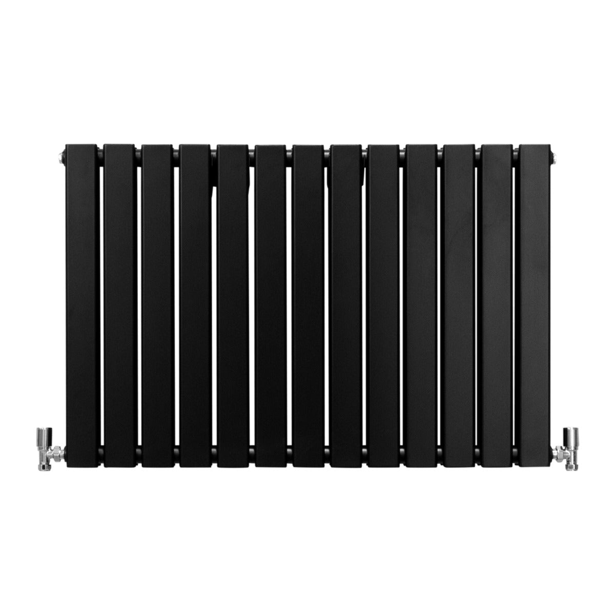 Paneelheizkörper Matte Schwarz 600mm x 910mm