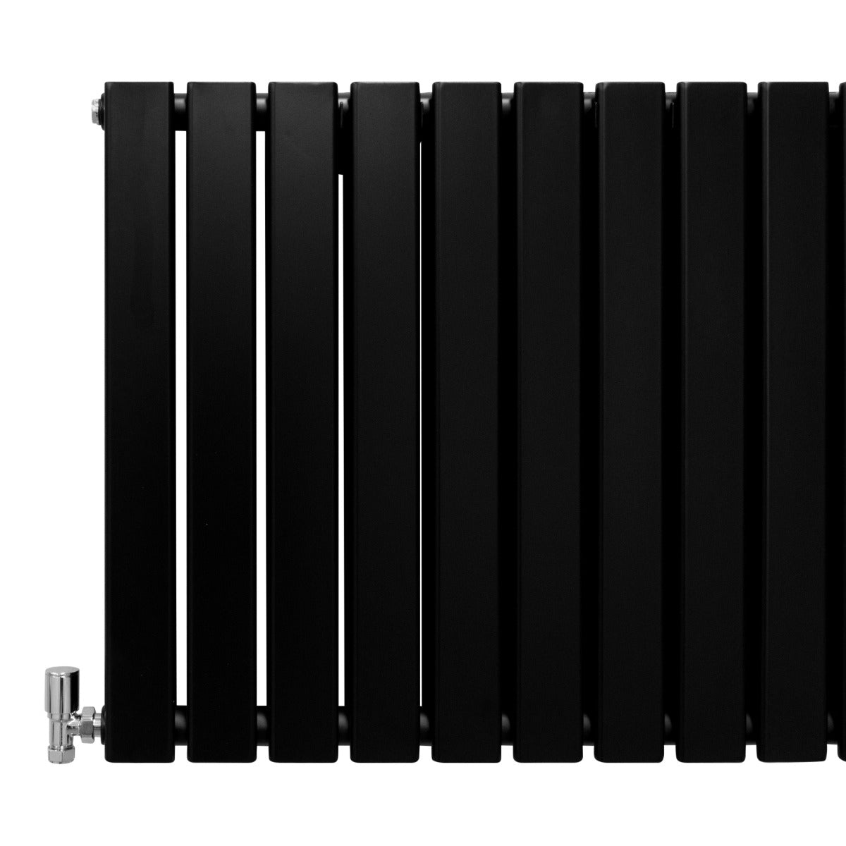 Paneelheizkörper Matte Schwarz 600mm x 910mm