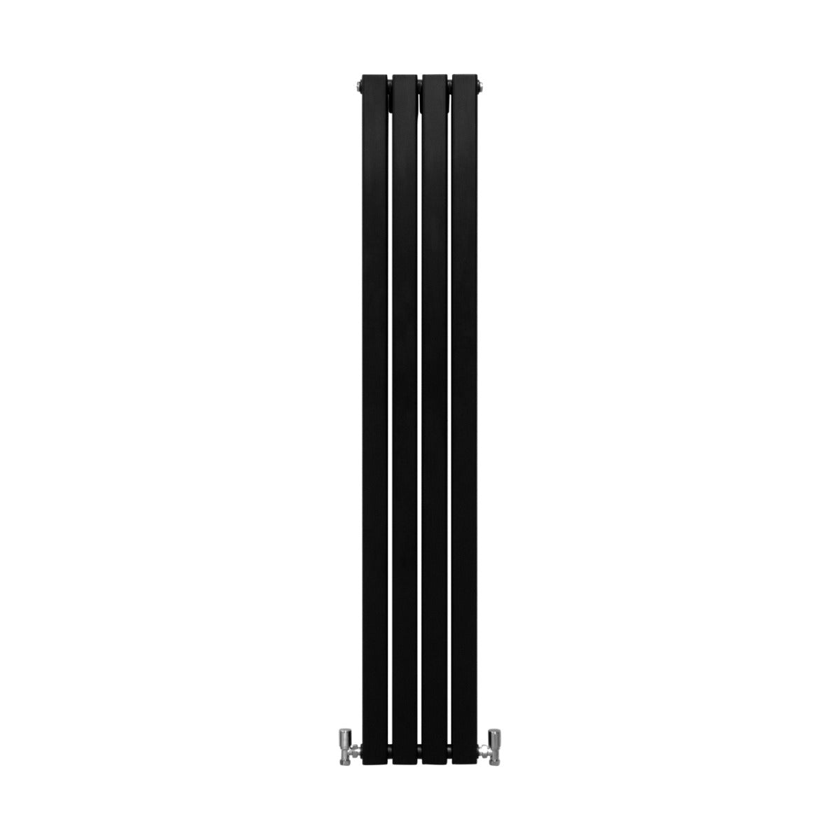 Paneelheizkörper Matte Schwarz 1600mm x 280mm
