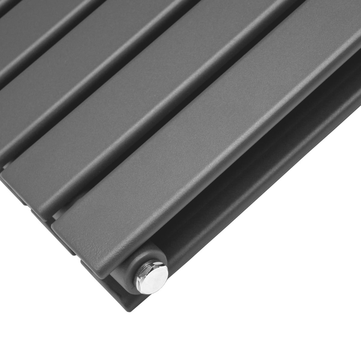Paneelheizkörper Anthrazit Grau 1800mm x 280mm