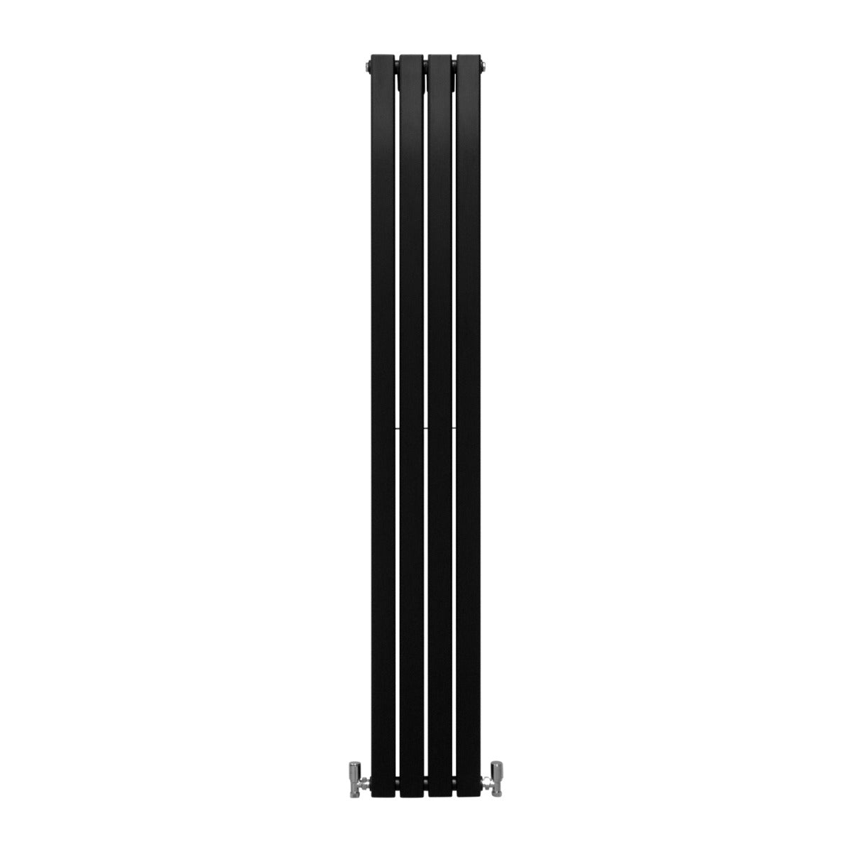 Paneelheizkörper Matte Schwarz 1800mm x 280mm