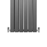 Paneelheizkörper Anthrazit Grau 1800mm x 420mm