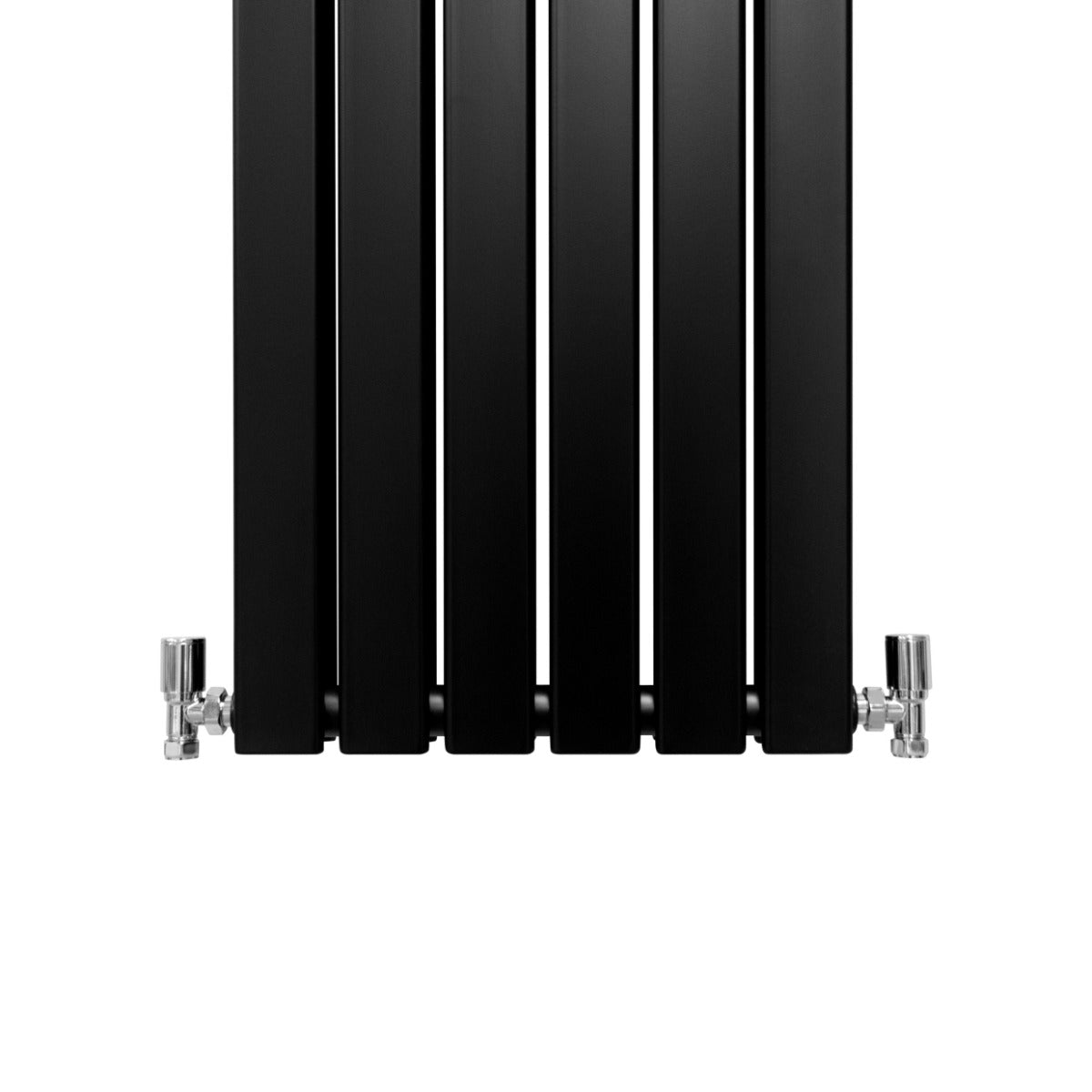 Paneelheizkörper Matte Schwarz 1800mm x 420mm