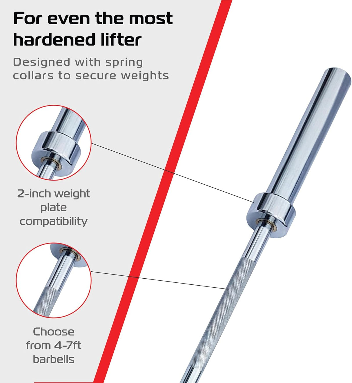 182cm Body Revolution Olympische Hantelstange