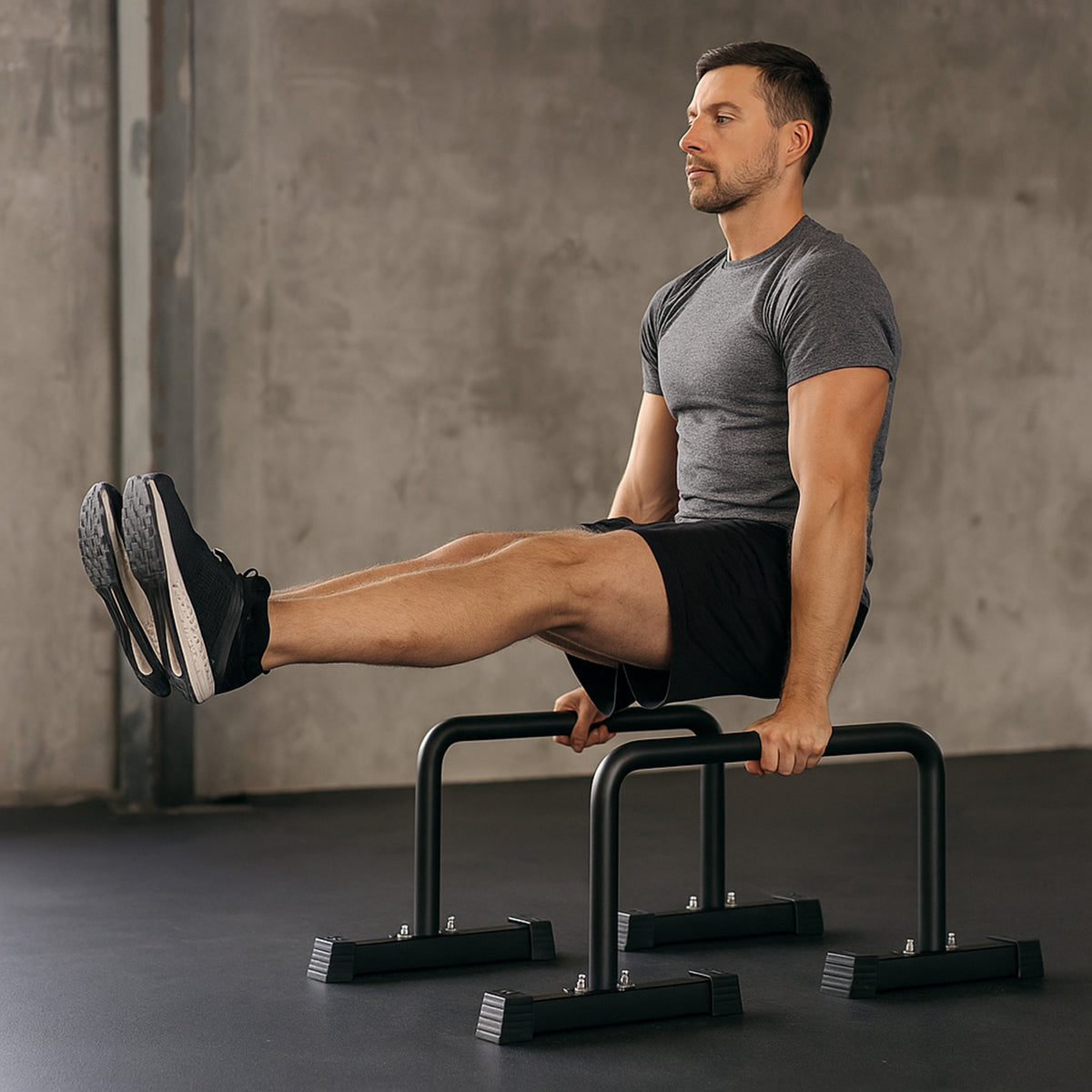 Parallettes aus Stahl 2er-Set