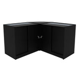 Iris LED Verkaufstheken-Set CM60 + B900 (2 Stück) – Schwarz