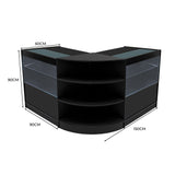 Andromeda LED Verkaufstheken-Set LM60 + C900 (2 Stück) – Schwarz