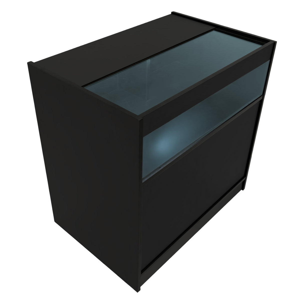 Demeter LED Verkaufstheken-Set LM60 + K900 + B900 - Schwarz