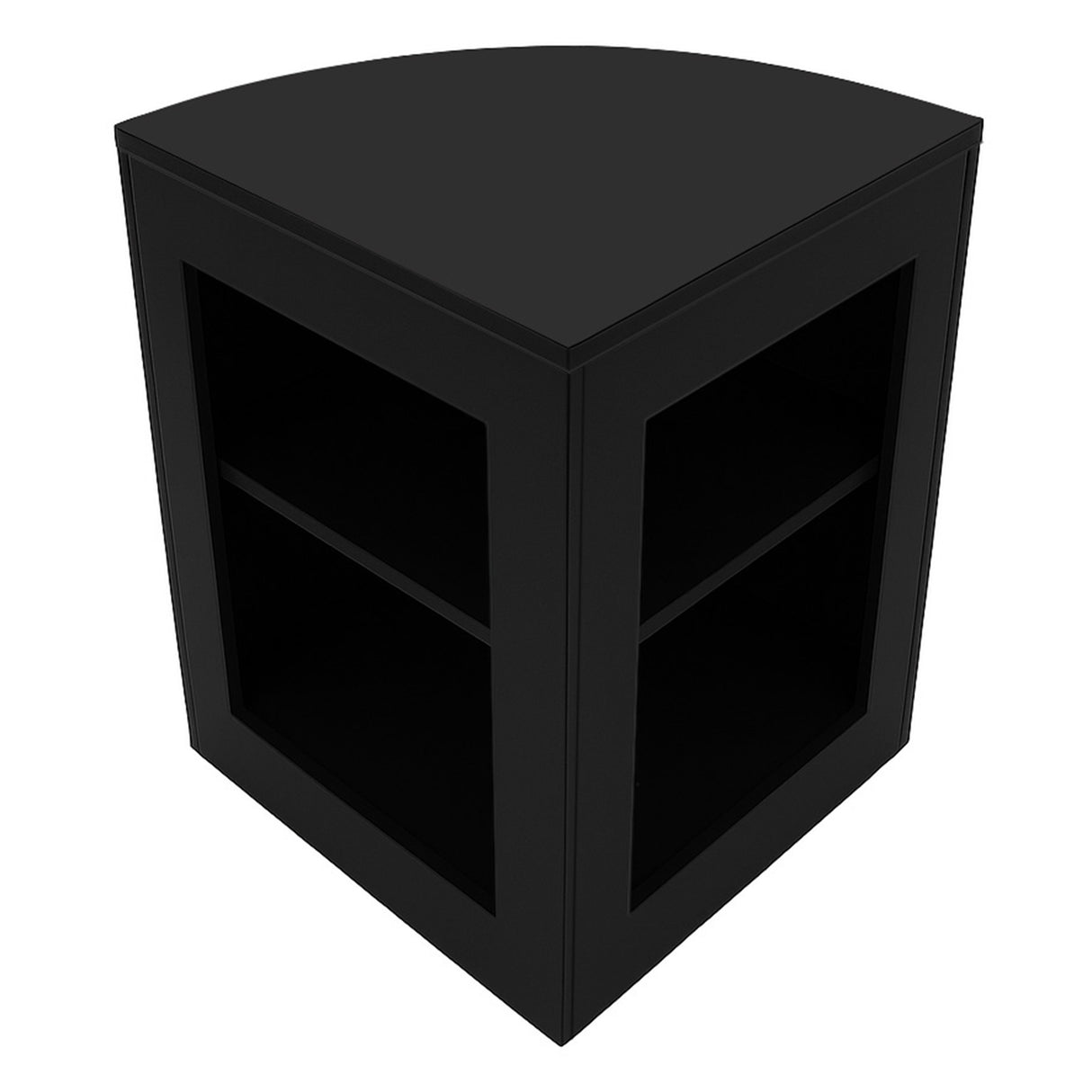 Polaris LED Verkaufstheken-Set CM60 + B900 + K900 + TB60 – Schwarz