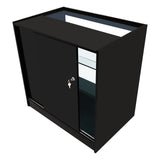 Vega LED Verkaufstheken-Set CM60 + C900 + K900 + TB60 – Schwarz