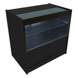 Vega LED Verkaufstheken-Set CM60 + C900 + K900 + TB60 – Schwarz