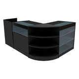 Hyperion LED Verkaufstheken-Set LM60 + B900 + K900 + TB60 – Schwarz
