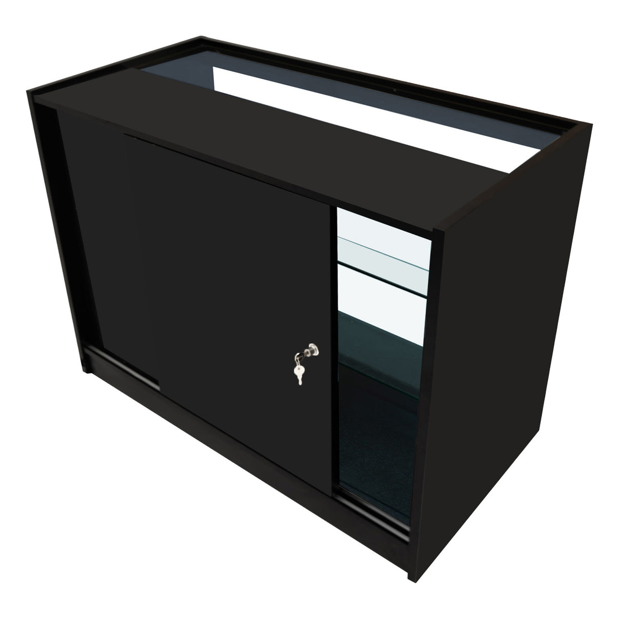 Helios LED Verkaufstheken-Set CM60 + K1200 (2 Stück) – Schwarz