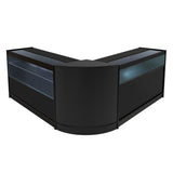 Adonis LED Ladentheke Set CM60 + B1200 + C1200 – Schwarz
