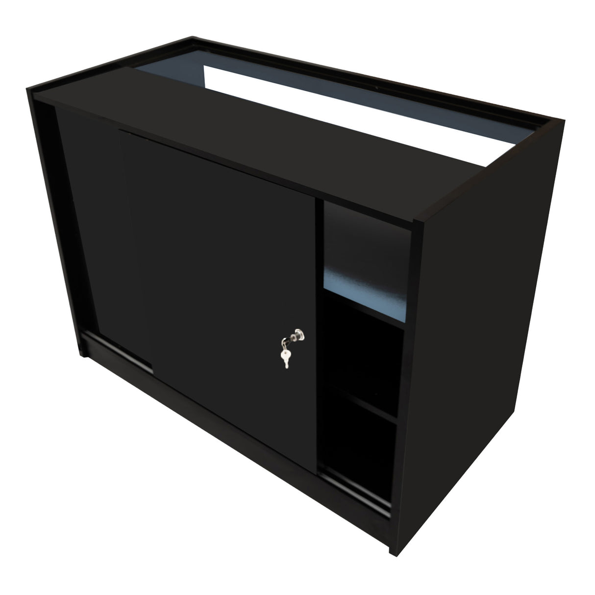 Triton LED Verkaufstheken-Set CM60 + K1200 + B1200 - Schwarz
