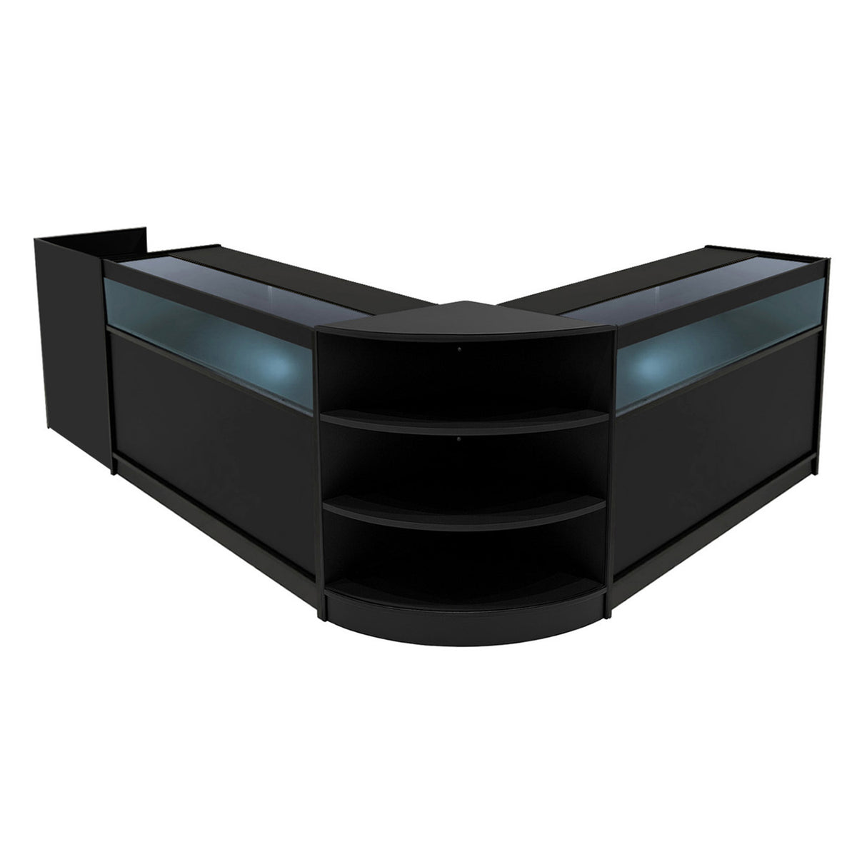 Sagittarius LED Verkaufstheken-Set LM60 + B1200 (2 Stück)+ TB60 – Schwarz