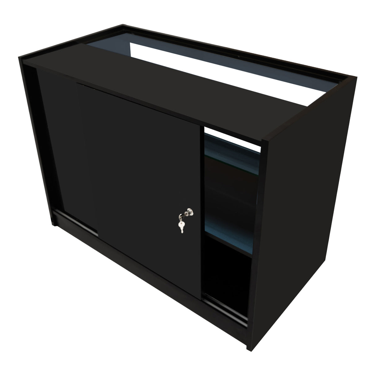 Eclipse LED Verkaufstheken-Set LM60 + C1200 (2 Stück)+ TB60 – Schwarz
