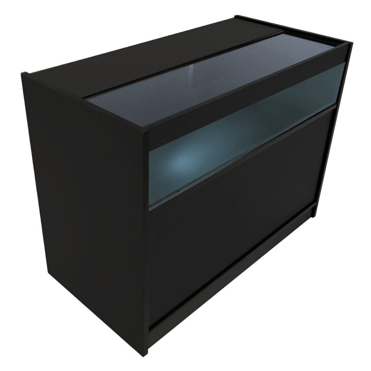 Hyperion LED Verkaufstheken-Set LM60 + B1200 + K1200 + TB60 – Schwarz