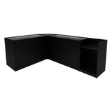 Theia LED Verkaufstheken-Set LM60 + C1200 + K1200 + TB60 – Schwarz