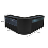 Adonis LED Ladentheke Set CM60 + B1500 + C1500 – Schwarz