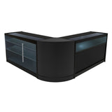 Triton LED Verkaufstheken-Set CM60 + K1500 + B1500 - Schwarz