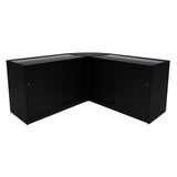 Triton LED Verkaufstheken-Set CM60 + K1500 + B1500 - Schwarz