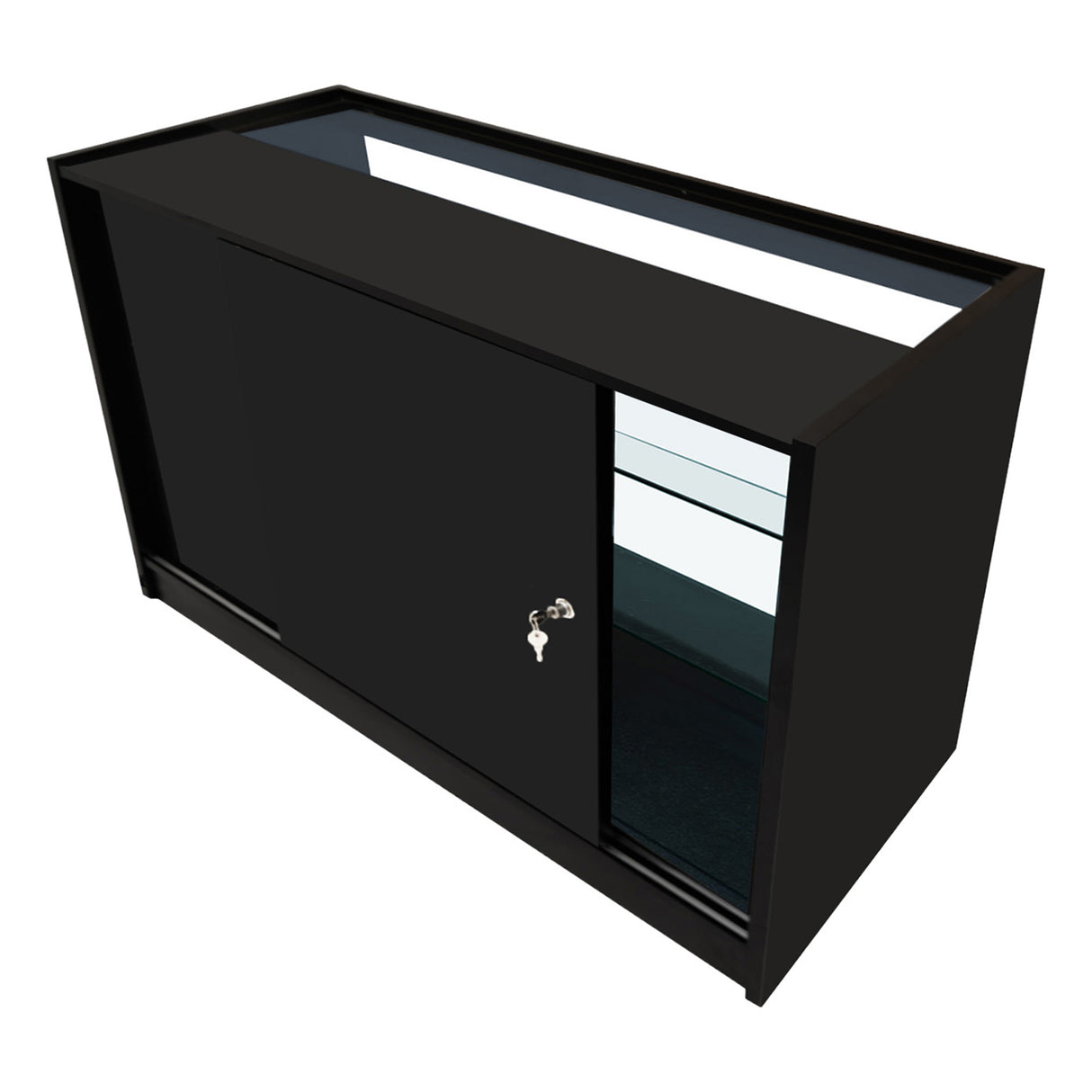 Aries LED Verkaufstheken-Set CM60 + K1500 (2 Stück)+ TB60 – Schwarz
