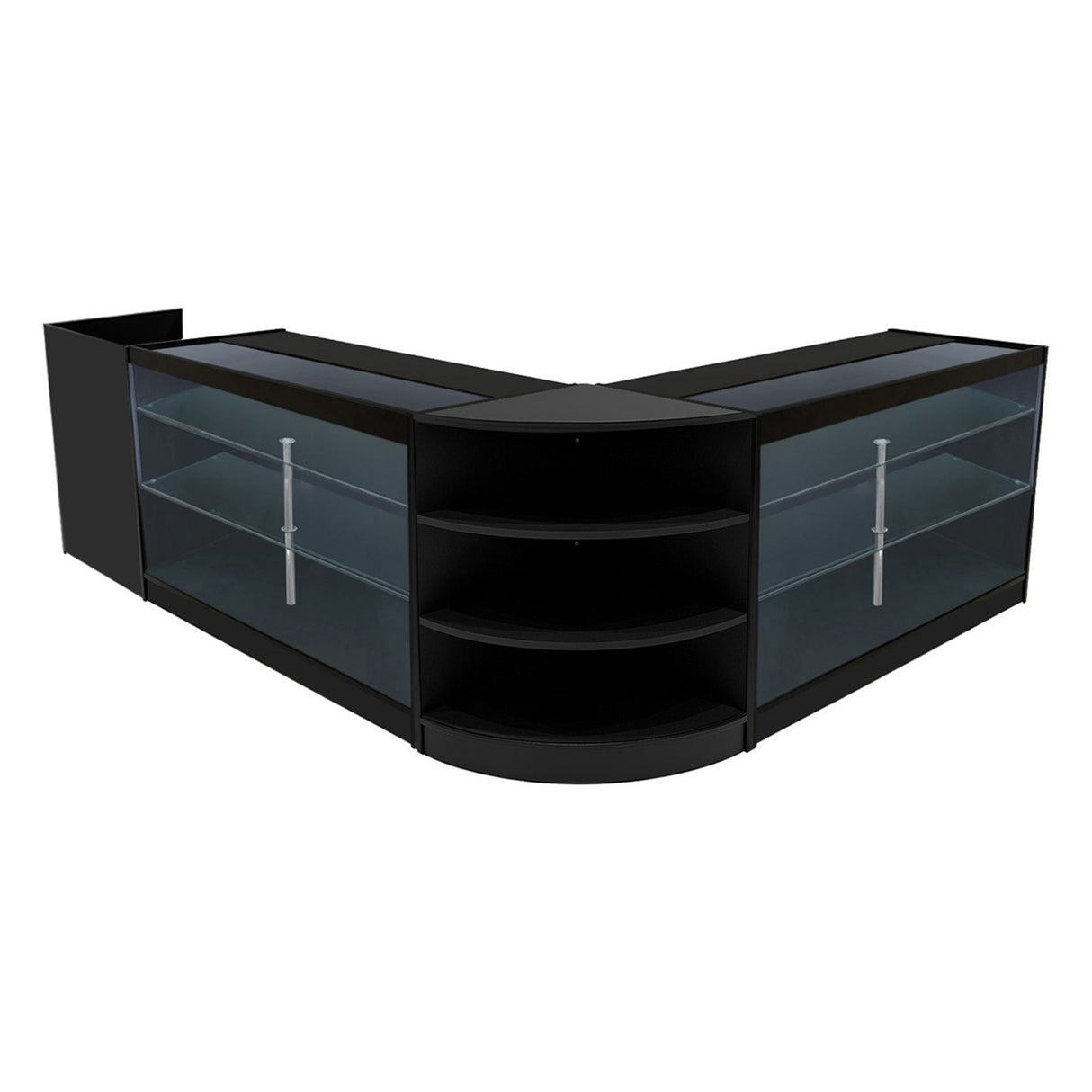 Astro LED Verkaufstheken-Set LM60 + K1500 (2 Stück)+ TB60 – Schwarz
