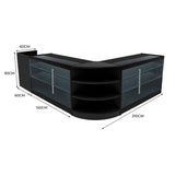 Astro LED Verkaufstheken-Set LM60 + K1500 (2 Stück)+ TB60 – Schwarz
