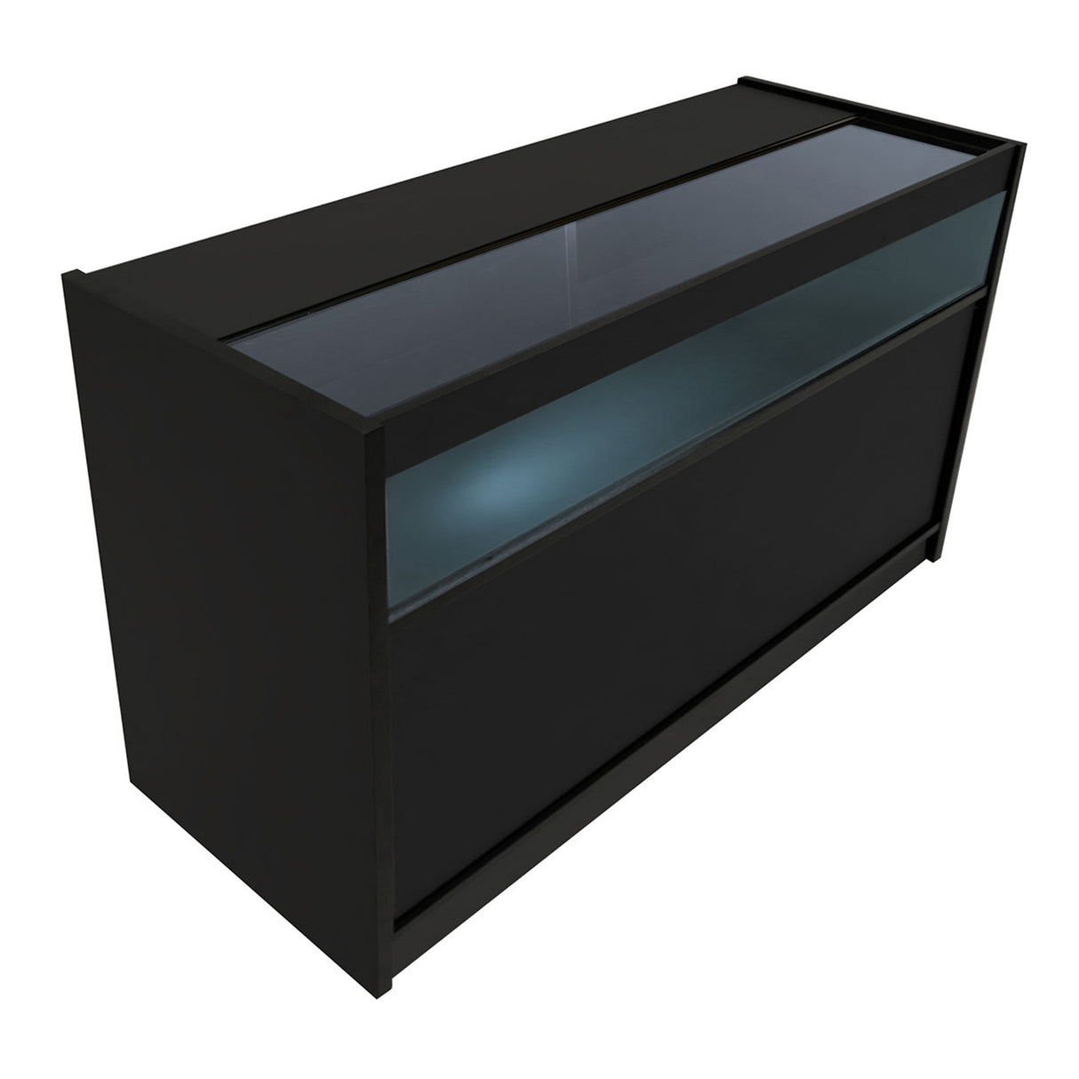 Hyperion LED Verkaufstheken-Set LM60 + B1500 + K1500 + TB60 – Schwarz