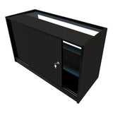Theia LED Verkaufstheken-Set LM60 + C1500 + K1500 + TB60 – Schwarz