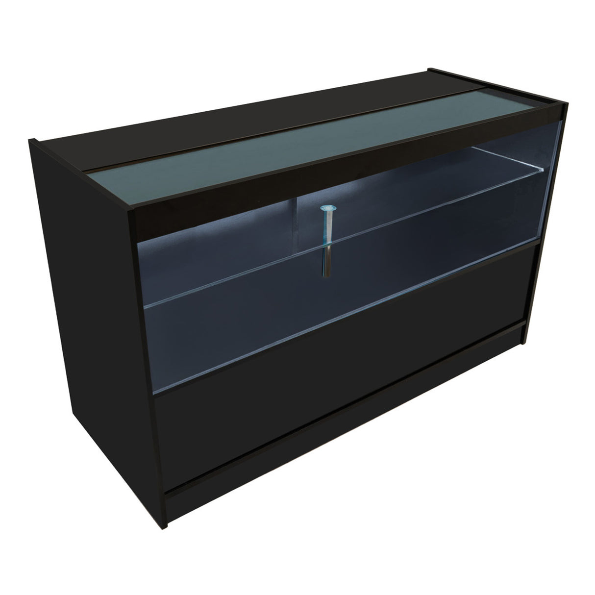 Theia LED Verkaufstheken-Set LM60 + C1500 + K1500 + TB60 – Schwarz