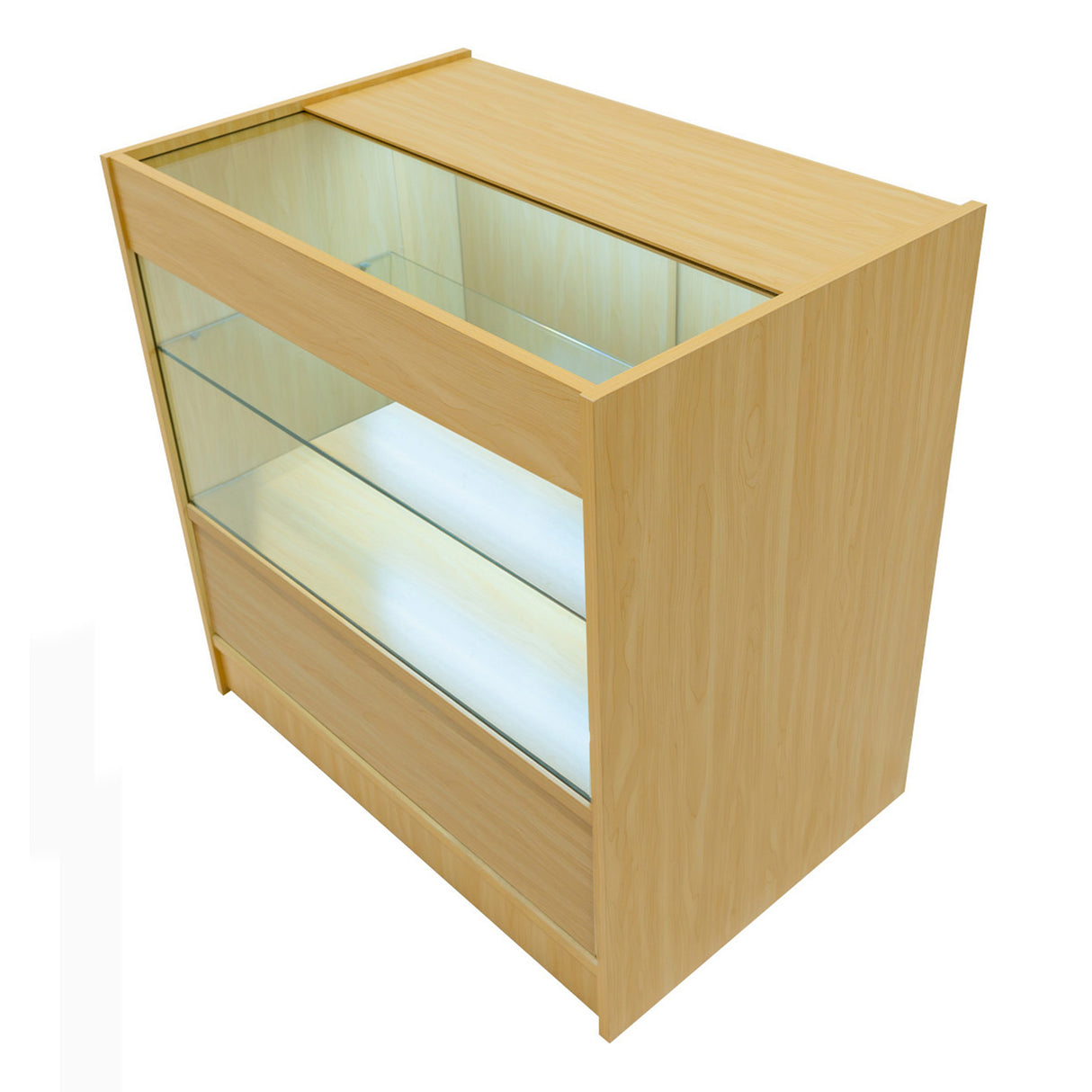 Phoenix LED Verkaufstheken-Set CM60 + C900 (2 Stück)+ TB60 – Ahorn