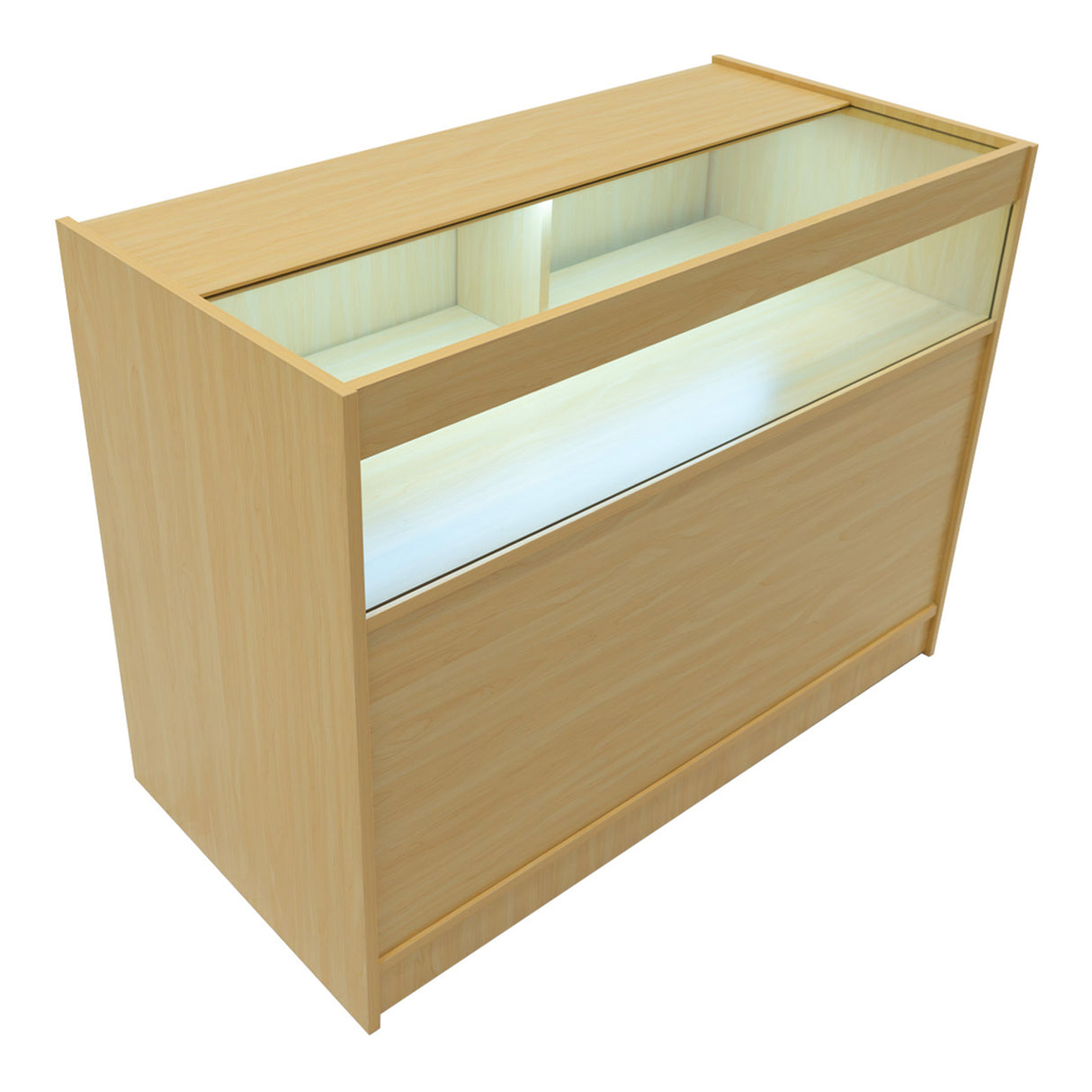 Triton LED Verkaufstheken-Set CM60 + K1200 + B1200 - Ahorn