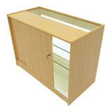 Vega LED Verkaufstheken-Set CM60 + C1200 + K1200 + TB60 – Ahorn