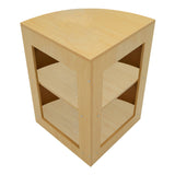 Luna LED Verkaufstheken-Set CM60 + B1500 (2 Stück)+ TB60 – Ahorn