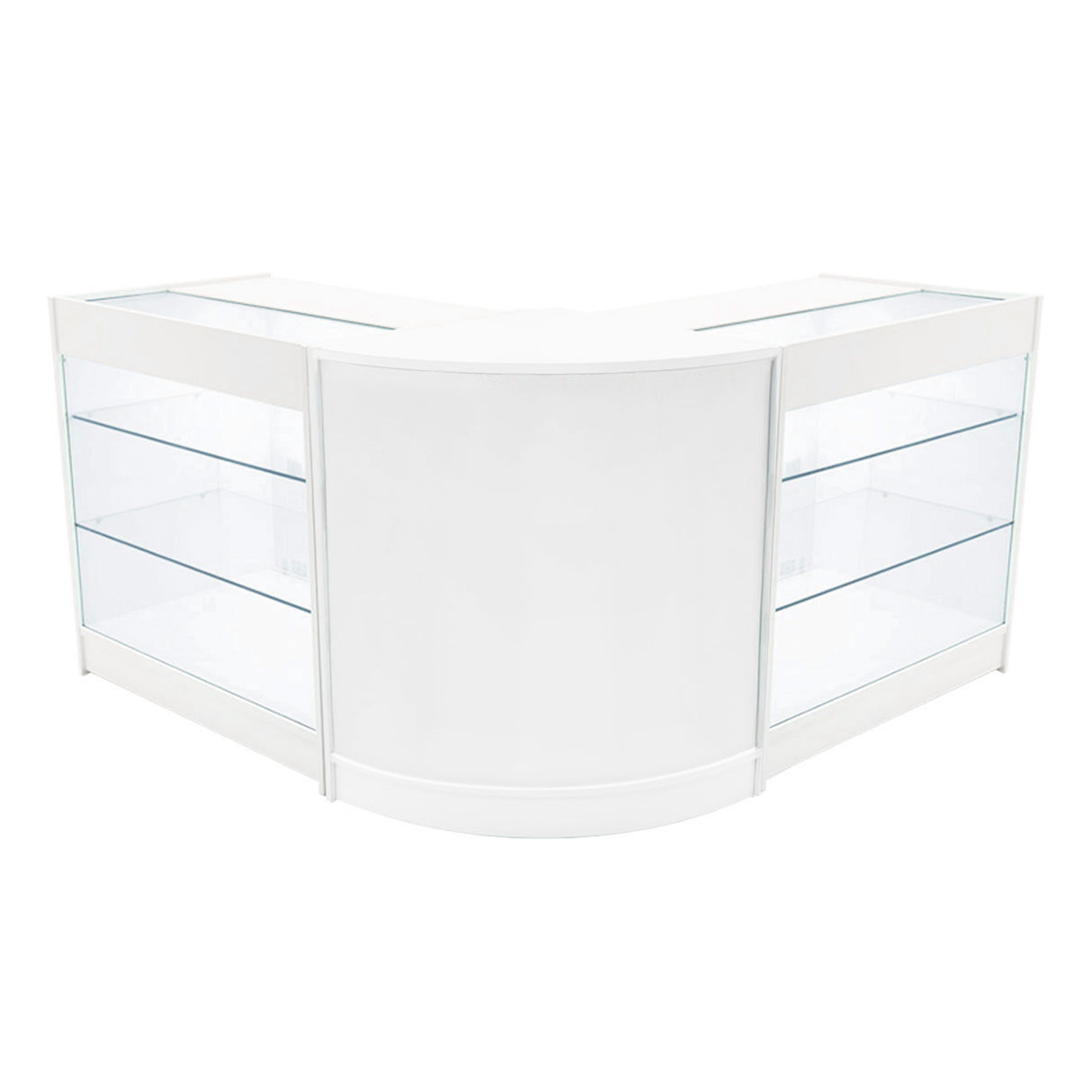 Helios LED Verkaufstheken-Set CM60 + K900 (2 Stück) – Weiß