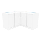 Triton LED Verkaufstheken-Set CM60 + K900 + B900 - Weiß