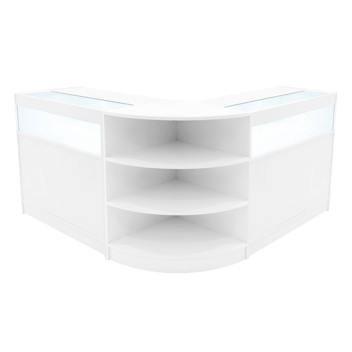 Theseus LED Verkaufstheken-Set LM60 + B900 (2 Stück) – Weiß