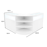 Theseus LED Verkaufstheken-Set LM60 + B900 (2 Stück) – Weiß