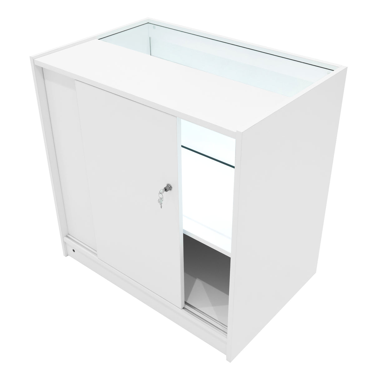 Phoenix LED Verkaufstheken-Set CM60 + C900 (2 Stück)+ TB60 – Weiß