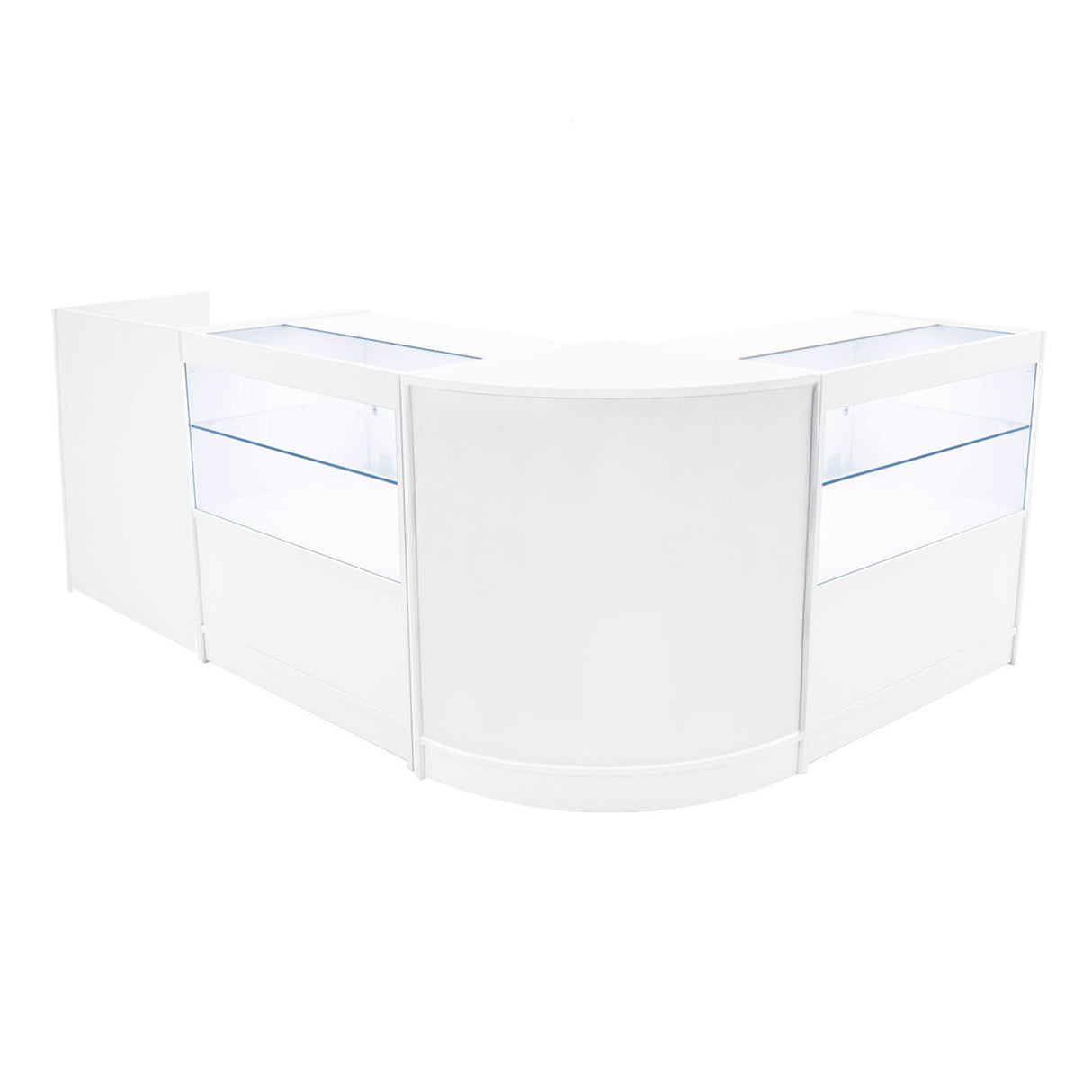 Phoenix LED Verkaufstheken-Set CM60 + C900 (2 Stück)+ TB60 – Weiß
