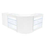 Aries LED Verkaufstheken-Set CM60 + K900 (2 Stück)+ TB60 – Weiß
