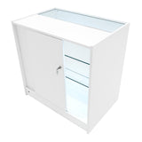 Vega LED Verkaufstheken-Set CM60 + C900 + K900 + TB60 – Weiß